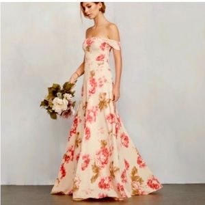 Reformation Floral Maxi Dress.